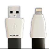 Iphone 5 6 7 Charger Lightning Cord. Only Big Fat Super Cable 2.0 High Speed Charge USB Data Sync Cable in Black. Best Warranty...