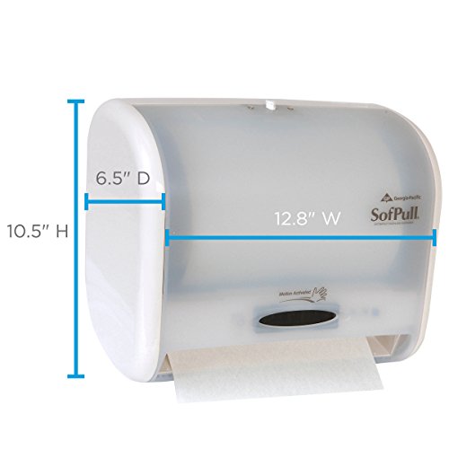 SofPull 9” Automated Touchless Paper Towel Dispenser by GP PRO, White