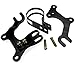 Micro Trader MTB Bicycle Mounting Holder 20mm/31.8mm Disc Brake Bracket Frame Adaptor 160mm