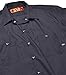 Dickies Men's Short Sleeve Industrial Work Shirt, Dark Charcoal, X-Large