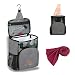 Sierra Basics Shower Caddy Portable, Bath Organizer with Hook, Oxford Hanging Mesh Bag, Quick Dry Mildew Resistant, Shower Tote Bag for College Dorm Gym Swimming Travel for Men Women Grey primary