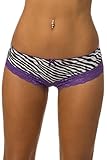 Velvet Kitten Sexy Zebra Print Cheeky Panty 2824 Medium Zebra