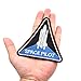 Riao-Tech 10pcs NASA Space Pilot Embroidered Patch Set, Sew On/Iron On Patch Applique Patches