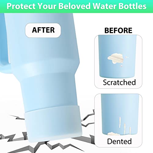 LOCONHA 2Pcs Silicone Boot for Stanley Cup 40oz & Stanley IceFlow 20oz