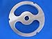 #32 Sausage Stuffer Stuffing Kidney STAINLESS STEEL Meat Grinder plate disc for Hobart LEM Cabelas Universal Torrey MTN & others