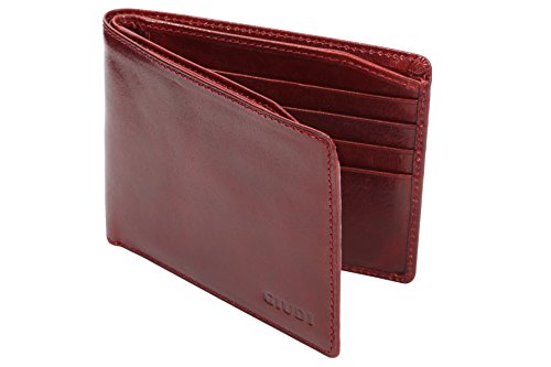 Giudi Genuine Leather men's Wallet Card Holder Made in Italy