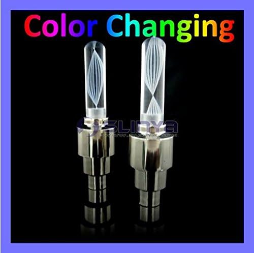 High Energy Enterprises LED Multi-Color Wheel Lights - Safety, Visibility, Automatic Color-Changing LEDs 100% Guaranteed (See Details)