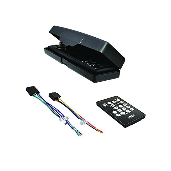 Pyle-AMFM-MPX-In-Dash-Marine-Detachable-Face-Radio-with-SDMMCUSB-Player-and-Bluetooth-Wireless-Technology