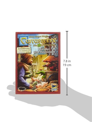 Schmidt Spiele Hans im Glück 48255 - Carcassonne, Händler und Baumeister, Erweiterung 2 – Bild 3