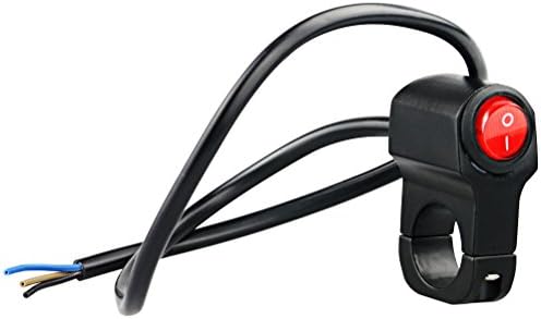 LYLLA Waterproof Motorcycle CNC Aluminium Alloy Handlebar Headlight Switch