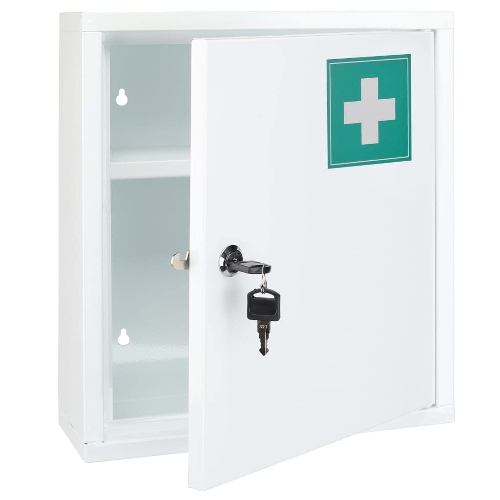 Haushalt International Steel medicine cabinet - 31.5 x 10 x 36 cm