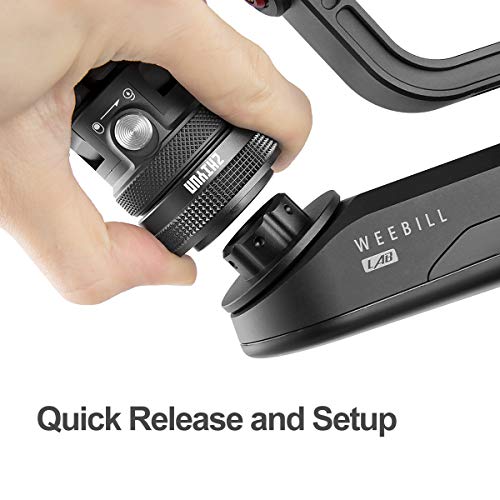 [2 Pack] Zhiyun Weebill Lab Quick Setup Kit with 1/4" Screw, Attachable to Tripod Monopod and Gimbal - Thumbnail 2