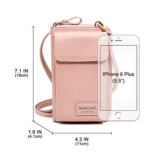 Lightweight Small Crossbody Bag Cell Phone Purse Wallet for Women Roomy Shoulder Bag