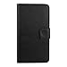 kwmobile Elegant synthetic leather case for the Huawei Ascend G520 / G525 with magnetic fastener and stand function in black