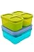 Rubbermaid Lunch Blox Sandwich Kits w/ Side and Snack Containers - 3 Kits