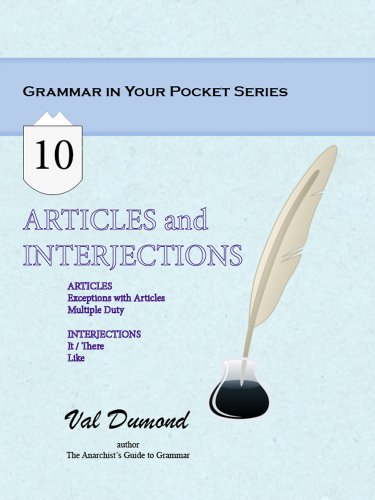 Articles And Interjections Grammar In Your Pocket Book 10 - 