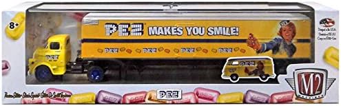 M2 Machines Pez '58 Dodge COE & '60 VW Delivery Van Exclusive Diecast Vehicle