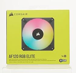 Corsair iCUE AF120 RGB Elite 120mm PWM Fan - Eight