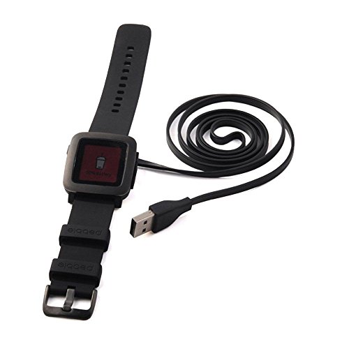 maiyu 2 Pcs cable de cargador de repuesto para Pebble Time ...