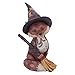 Enesco 6001552 Jim Shore Heartwood Creek Mini Fox in Witch Hat Halloween Figurine, 4 Inch, Multicolor