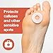 ZenToes Soft Foam Callus Cushions 48 Waterproof Pads Toe and Foot Protectors (48 Count)thumb 4