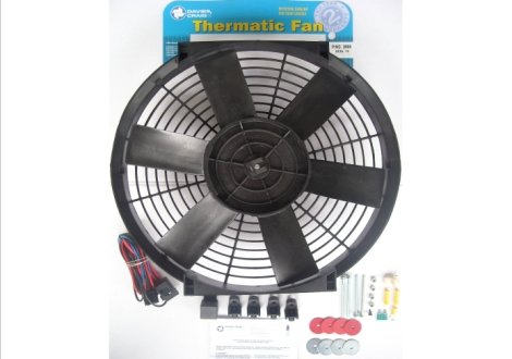 DAVIES CRAIG 16" THERMATIC FAN 12V - PART NO: 0066