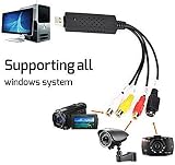 MICROWARE EasyCAP USB 2.0 Audio Video Capture Adapter TV VHS DVD Converter view 8