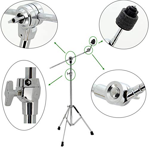 Luvay Boom Cymbal Stand, Single Braced Lightweight (4.5lb)