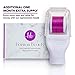 Derma Roller Kit 0.25mm Microneedle Roller For Face and Body + EXTRA Replacement Head 600 Titanium Needles .25mm Micro Needle Length Dermaroller Tool - Skin Care Facial Rollers - Microneedling Set