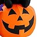 Halloween Lighted Minion Pumpkin Outdoor Inflatable Yard Decoration, 6.5 ft High x 6 ft Wide