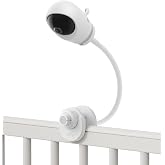 eufy Security Baby Monitor Crib Mount, 16" Flexible Arm, Fits C10/E20/E21 | No Tools Needed, No Wall Damage, Attach to Baby Crib, Compatible with C10/E20/E21, Camera Not Included