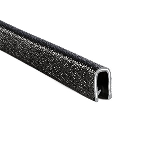 Trim-Lok 1375B3X1/4-25 PVC/Aluminum Edge Trim, 0.683" Height, Fits Edge 1/4", 25' Length