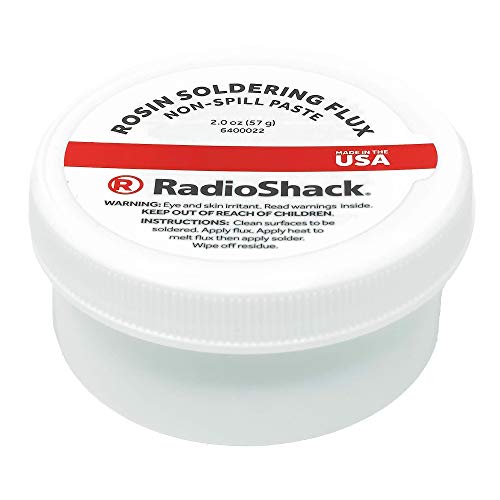 RadioShack Rosin Soldering Flux Paste, NonSpill Made in USA 2 oz