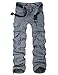 Match Men's Ranger Work Wear Utility Tough Cargo Pants #6325(US 38 (Tag Size 4XL/40),Light Gray)