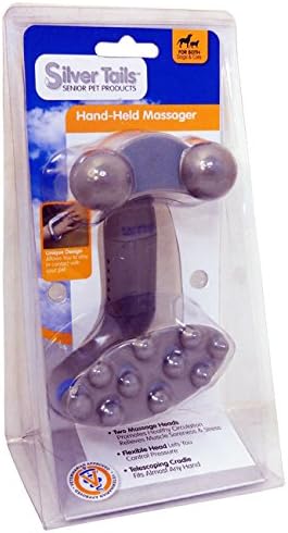 Silver Tails Unique Design Dog Hand Held Massager