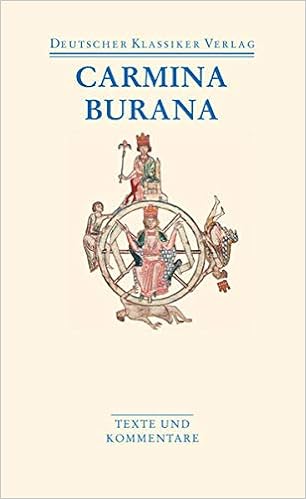 Carmina Burana Texte Und Ubersetzungen Dkv Taschenbuch Amazon De Vollmann Benedikt Konrad Bucher