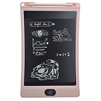 MEYALL 8.5 Inch LCD Writing Tablet with Stylus for Kids, Portable Electronic Drawing Board Doodle Pad Graphics Tablet, Lightweight Mini Handwriting Pad for Home School Office Note Memo List (Pink)