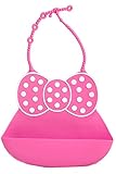 Waterproof Soft Silicone Baby Bibs- Superbib Crumb Catcher- Best Baby Girl Gifts