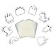 (Set of 16-Pack)Unicorn Cookie Cutter Fondant Mold Set, 8 DIY Cookie Cupcake Cake Fondant Decorating Molds,with 8 Unicorn Printing Mold For Baby Shower Wedding Party Supplies Favors(B)