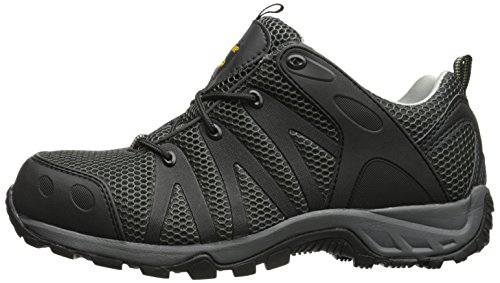 Wolverine Men's Amherst Safety Toe Shoe,Black,10.5 XW US