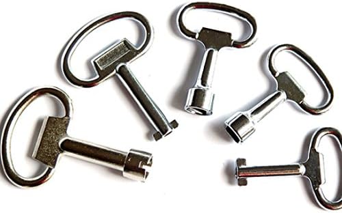 Electrical Cabinet Keys 5pcs Professional Emergency Situation Stainless Security Protect Personal Secret