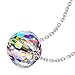NINASUN Women Necklace Swarovski Crystals Necklaces for Women Teen Girls Fine Jewelry 925 Sterling Silver Pendant Valentine Gifts for Girlfriend Her Birthday Gift for Daugther Wife Anniversary