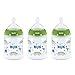 NUK Perfect Fit Baby Bottle, Boy, 5 Ounce (Pack of 3) ( Packaging may vary ) primary