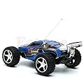 High Speed Remote Control Blue Mini Racing 1:32 Radio RC RTR Truck Car Buggy Toy