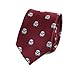 MENDEPOT Microfiber Jacquard Stormtrooper Helmet Pattern Necktie Star Wars Movie Theme tie