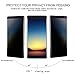 [2 Pack] Galaxy S9 Plus Privacy Screen Protector Tempered Glass Film, 3D Curved Edge Anti Spy/Scratch 9H Hardness Case Friendly Shield with 120 Degree Viewing Area