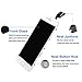 Nroech Screen Replacement for iPhone 6 (White) with Home Button, LCD Touch Screen Display Assembly Front Camera, Ear Speaker and Sensors, Repair Tools and Screen Protector
