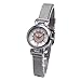 Casio Women's LTP1338BD-7A Silver Stainless-Steel Quartz Watch with White Dial