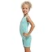 One-Piece Shiny Snowflake Bright Orange Gymnastics Leotard Biketard for Little Girl,140(7-8Y),Green