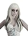 Forum Novelties Adult Black Streaked Phantom Wig, White, One Size